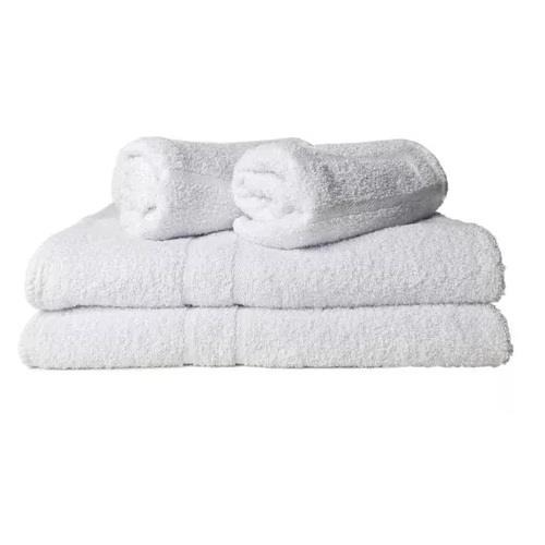 Toalla de algodon blanca (43x 65cm)