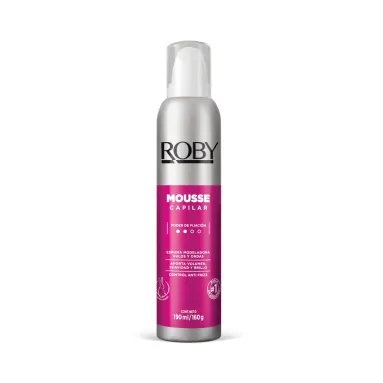 Mousse capilar x 190ml Roby