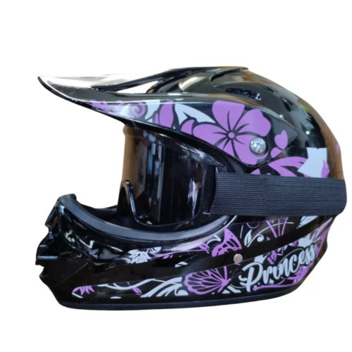 CASCO CROSS INFANTIL MORADO1 XS