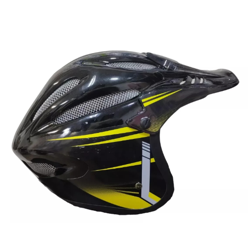 CASCO ABIERTO MOTOTO AMARILLO L