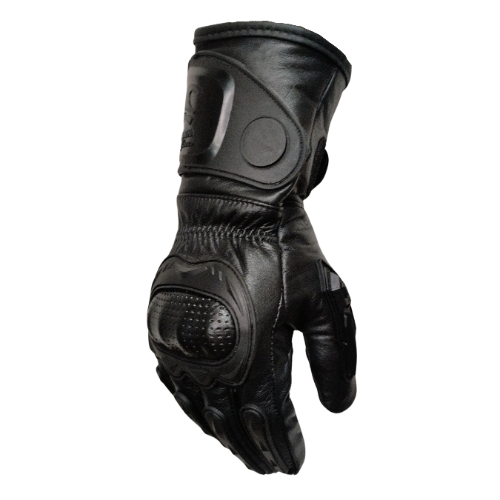 GUANTE CUERO NEGRO XL LARGO MARANATHA