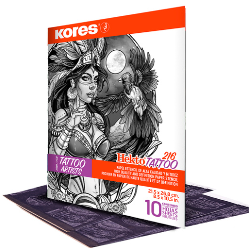 Hojas Hectograficas Tatuaje