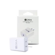 Cubo Cargador GaN 20w 1Hora (Tipo C)