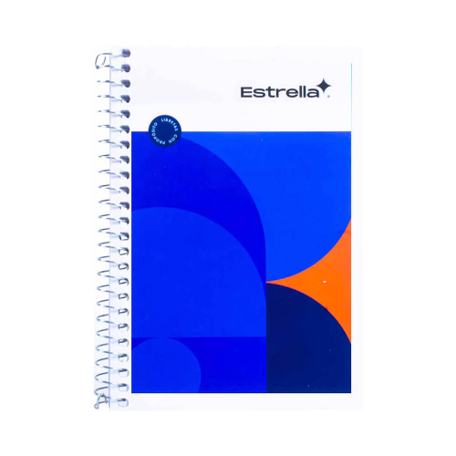 Libreta apuntes 1/8 Estrella 100h