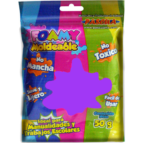Foamy moldeable colores