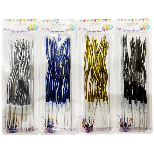 Velas torneadas macarron