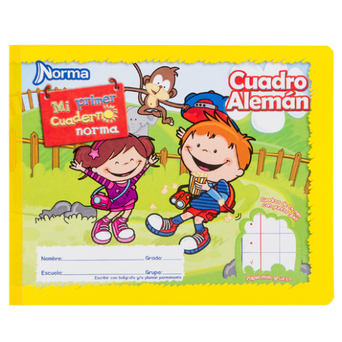 Cuadernos Cuadro Aleman Normal 72h