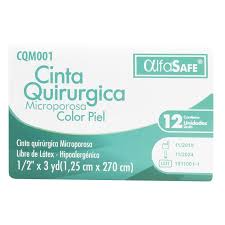 MICROPORE  1/ 2 X 1 YD HIPOALERGIC