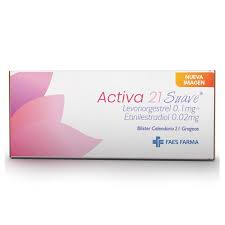 ACTIVA 21 SUAVE (LEVONORGESTREL-ETINILESTRADIOL 0.01/0.02 Mg ) X 21 GRAGEAS BCN