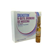 DIUXOTON HIOSCINA BUTIL BROMURO 20MG/ML INYECTABLE BLASKOV