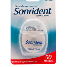 SEDA DENTAL SONRIDENT CON CERA NATURAL 50 MTROS