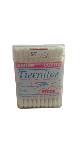 COPITOS ALGODON TIERNITOS 50UNIDADES