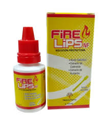 FIRE LIPS (RUIBARBO ACIDO SALICILICO CALENDULA)10 ML MEDICAL FARMA SOLUCION PROTECTORA
