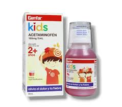 ACETAMINOFEN 160 MG /5 ML KIDS 2 MAS JARABE X 90 ML GENFAR