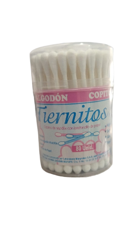 COPITOS ALGODON TIERNITOS X 80 UNIDADES