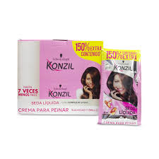 CREMA DE PEINAR KONZIL ROSADO SOBRE X25ML