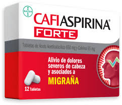 CAFE ASPIRINA FORTE TABLETAS BAYER