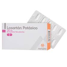 LOSARTAN 100 MG  X 10 TABLETAS MEMPHIS