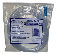 CANULA NASAL PARA OXIGENO ADULTO BIOLIFE