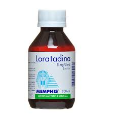 LORATADINA 5 MG/5 ML   JARABE 100 ML MEMPHIS