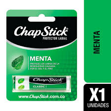 PROTECTOR LABIAL CHAPSTICK  SABOR A HIERBABUENA