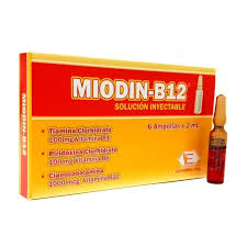 MIODIN B 12 AMPOLLA BIOQUIFAR
