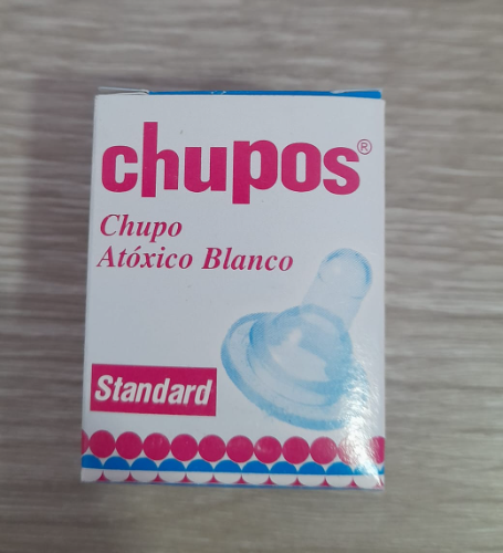 CHUPO  ATOXICO BLANCO PEQUEÑO EN CAJA