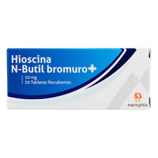 HIOSCINA N-BUTILBROMURO 10MG TABLETAS MEMPHIS