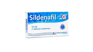 SILDENAFIL X 50MG TABLETA RECUBIERTA AG X UNIDAD