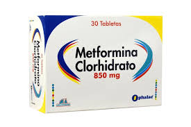 METFORMINA 850MG * 10 TABLETAS ANGLOPHARMA