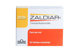 ZALDIAR TRAMADOL/ACETAMINOFEN BLISTER X 10 UNIDADES