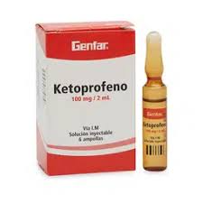 KETOPROFENO 100 MG/2ML GENFAR  INYECTABLE