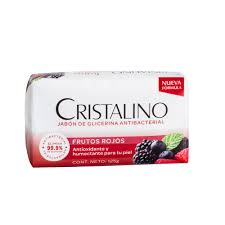 JABON CRISTALINO FRUTOS ROJOS X 125 GR