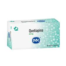 QUETIAPINA X 25 MG MK  X 15TABLETAS