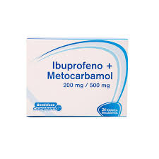 IBUPROFENO-METOCARBAMOL COASPHARMA X 8 UNIDADES