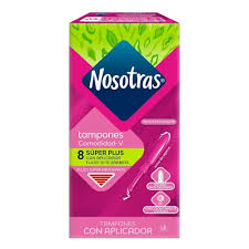 TAMPON NOSOTRAS SUPER CON APLICADOR X 8