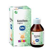 KETOTIFENO JARABE 1MG/ 5 ML MK X 100 ML