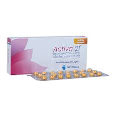 ACTIVA 21(LEVONORGESTREL-ETINILESTRADIOL 0.03 MG/0.15 MG ) NORMAL 21 GRAGEAS BCN