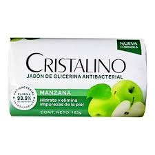 JABON CRISTALINO MANZANA X 125 GR