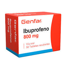 IBUPROFENO 800MG X10 TABLETAS GENFAR