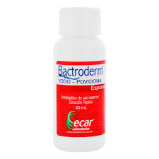 BACTRODERM YODO-POVIDONA  ESPUMA ECAR 60 ML