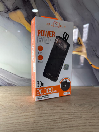 POWERBANK PR301 30W- 20.000MAH