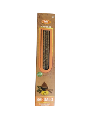 INCIENSO SANDALO ORGANICO BIC NATURAL