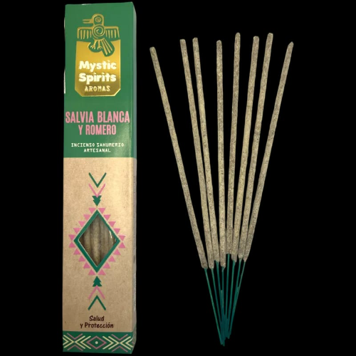 INCIENSO SALVIA BLANCA Y ROMERO MYSTIC SPIRITS