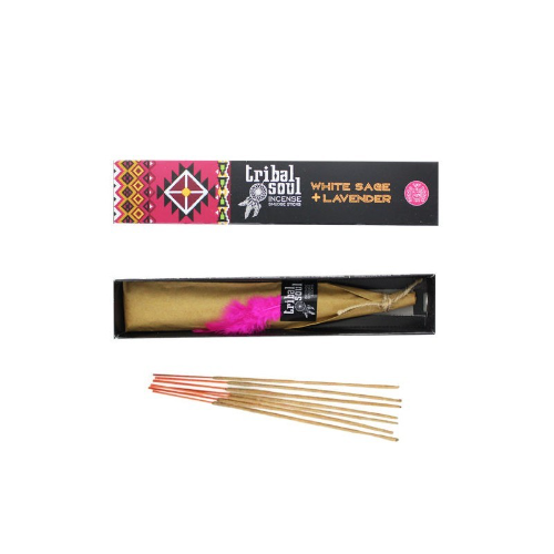 INCIENSO SALVIA BLANCA Y LAVANDA TRIBAL SOUL