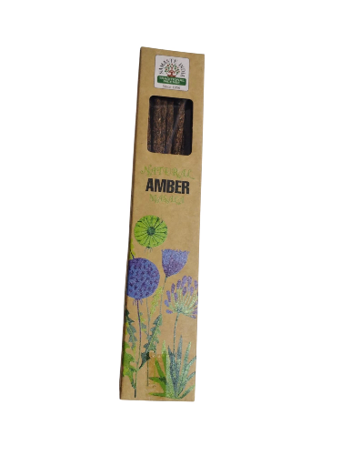 INCIENSO AMBAR ORGANICO NATURAL NEMASTE