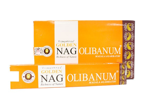 INCIENSO HINDU GOLDEN NAG OLIBANO