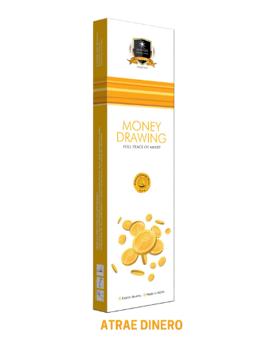INCIENSO HINDU ALAUKIK ATRAE DINERO 30 GR