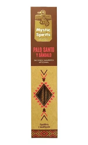 INCIENSO PALO SANTO Y SANDALO MYSTIC SPIRITS