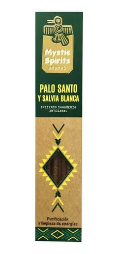 INCIENSO PALO SANTO Y SALVIA BLANCA MYSTIC SPIRITS